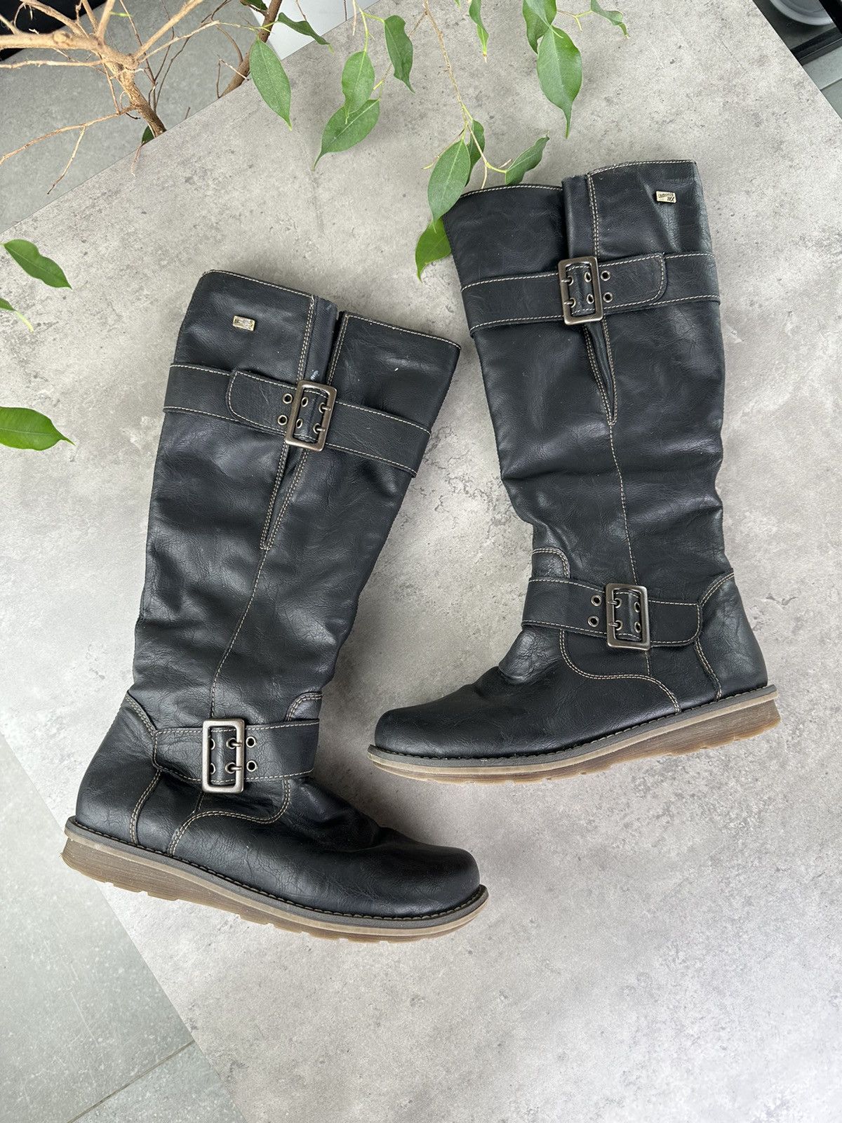 Japanese Brand Vintage Boots With Straps Size US 9 / IT 39 - 1 Thumbnail