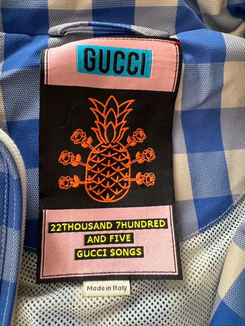 Gucci Gucci Plid stand-up collar retro school uniform jacket 2503 Size US S / EU 44-46 / 1 - 2 Thumbnail