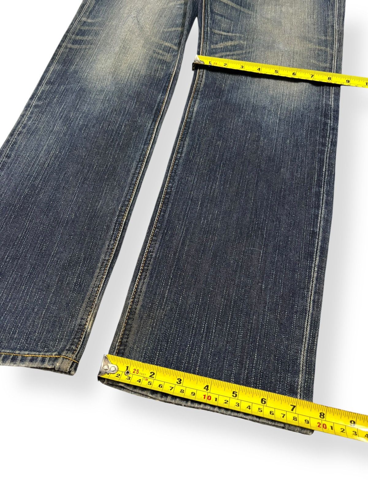 Lee Vintage Lee Riders Japan Faded Whiskers Clawmark Jeans Size US 32 / EU 48 - 14 Thumbnail