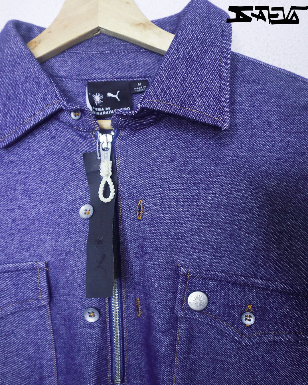 Maison MIHARA YASUHIRO Maison Mihara Polo Indigo Shirt Size US M / EU 48-50 / 2 - 4 Thumbnail
