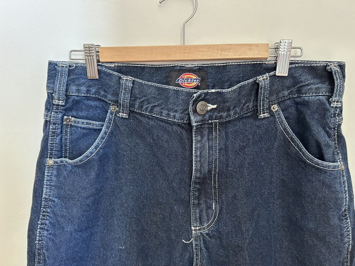 Dickies Dickies Carpenter Jeans W33 L32 (Dark Blue Denim) Size US 33 - 2 Thumbnail
