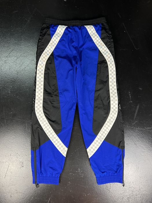 LOUIS VUITTON NWT *RARE* VIRGIL ABLOH 2022 DAMIER TECHNICAL TRACK PANTS XS  NE