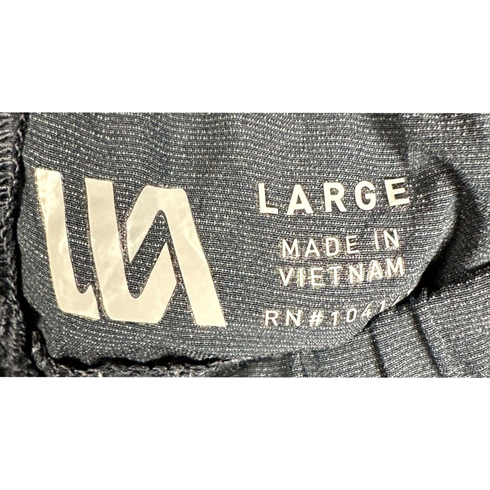 Vintage VRST Shorts Mens Large Dark Navy Athletic Running Workout Athleisure Drawstring Size US 33 - 3 Thumbnail