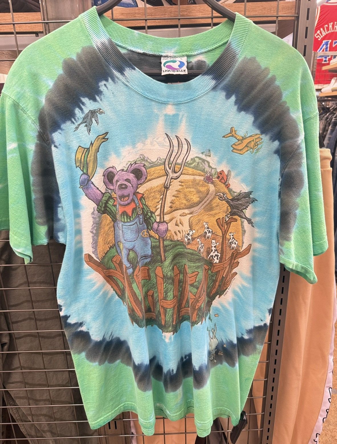 Grateful Dead × Vintage 1995 Grateful Dead “Dead Treads” Shirt