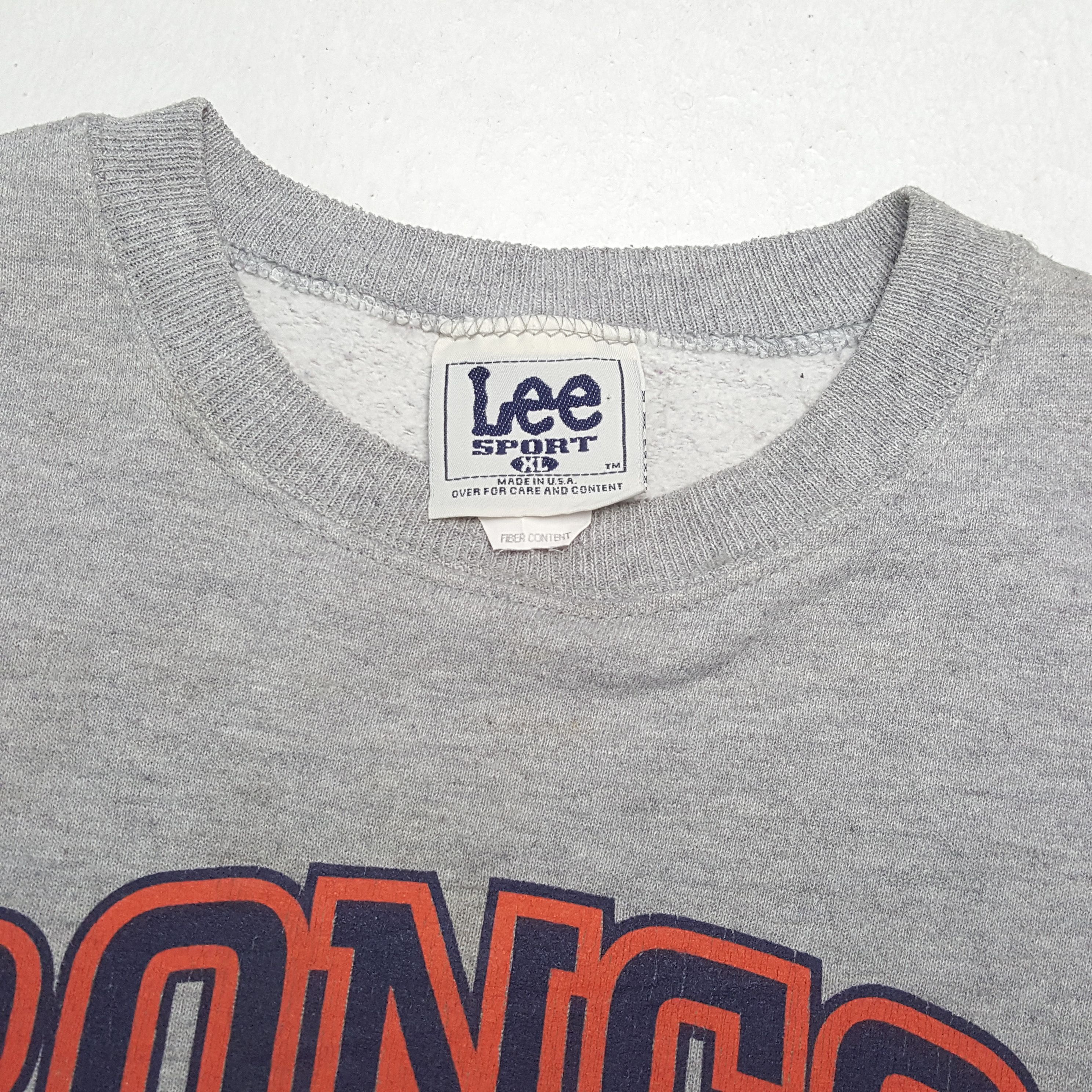 Lee × NFL × Vintage Vintage BRONCOS American Football NFL Team LEE Sweatshirt Size US L / EU 52-54 / 3 - 9 Thumbnail