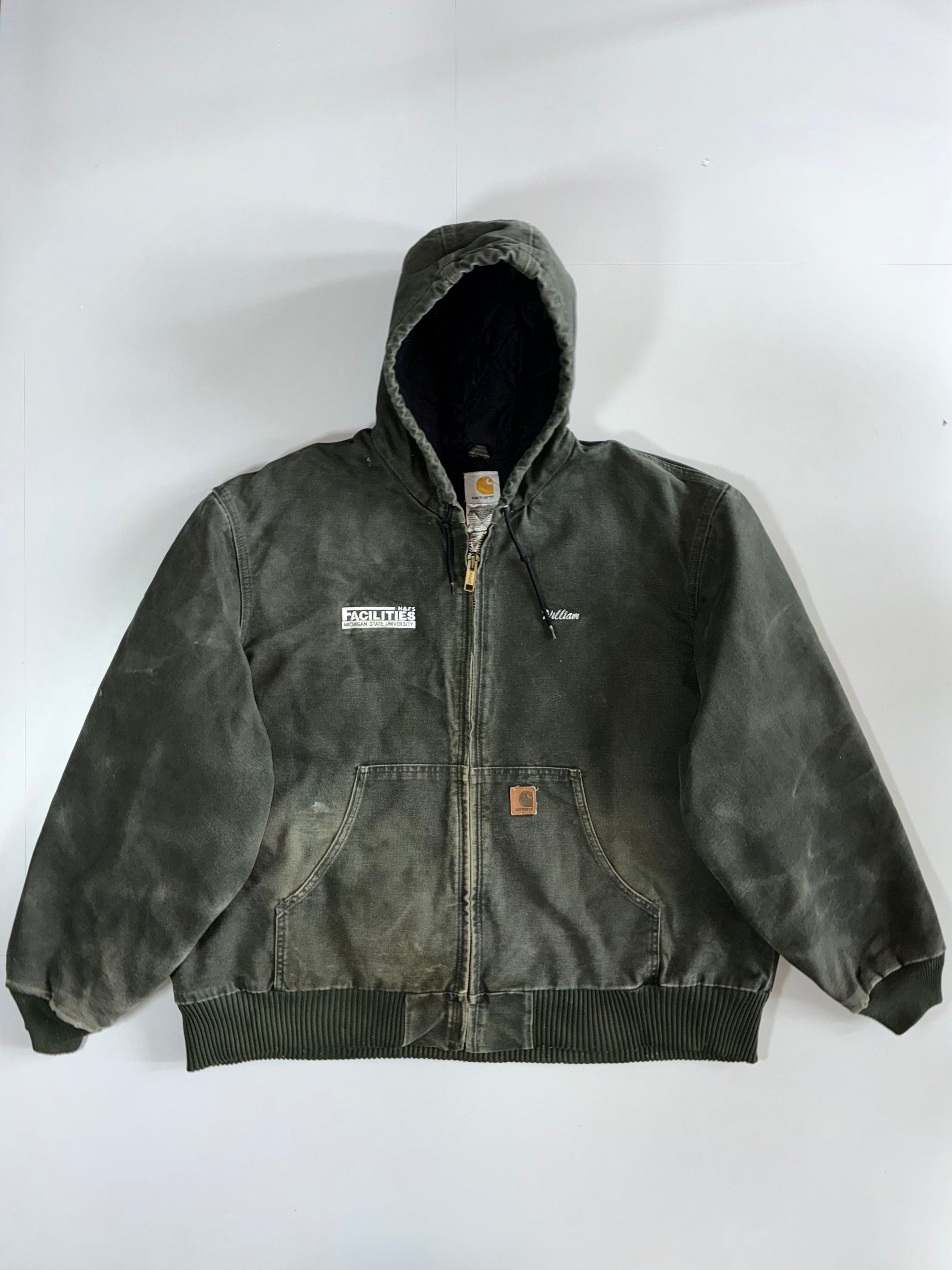 Carhartt Carhartt Active J130 MOSS Work Jacket Size US XXL / EU 58 / 5 - 1 Thumbnail
