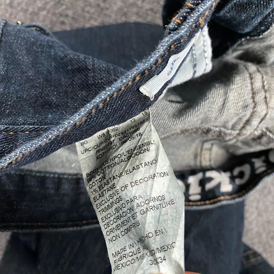 Dickies Dickies Jeans Adults 30x34 Slim Fit Blue Denim Dark Wash Size US 30 / EU 46 - 9 Thumbnail