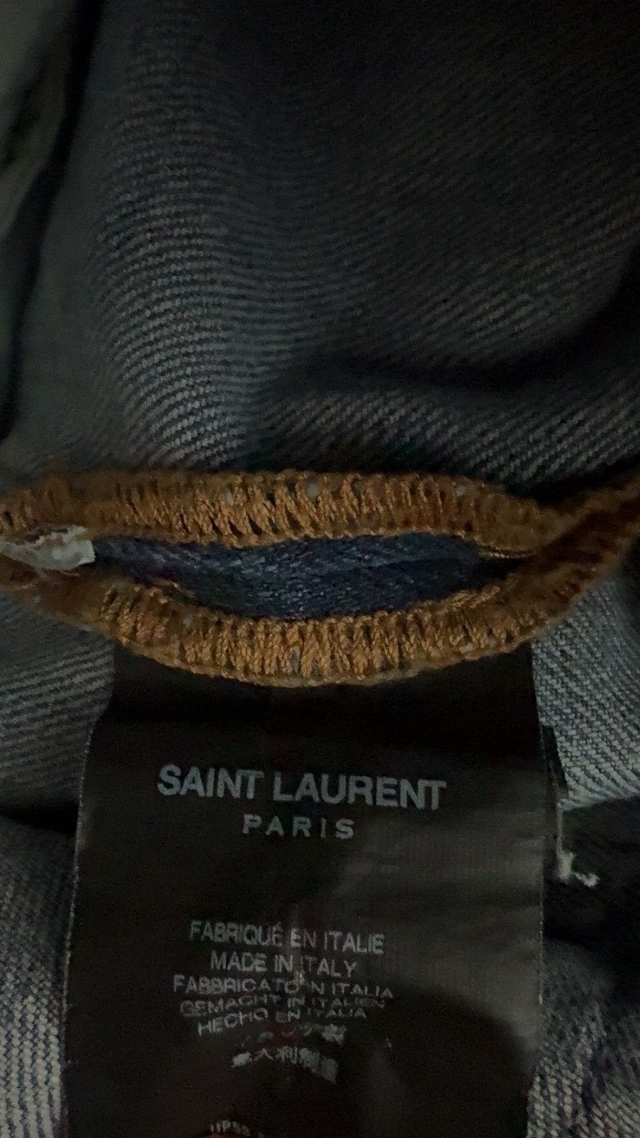 Yves Saint Laurent Ysl Jeans Size US 34 / EU 50 - 4 Thumbnail