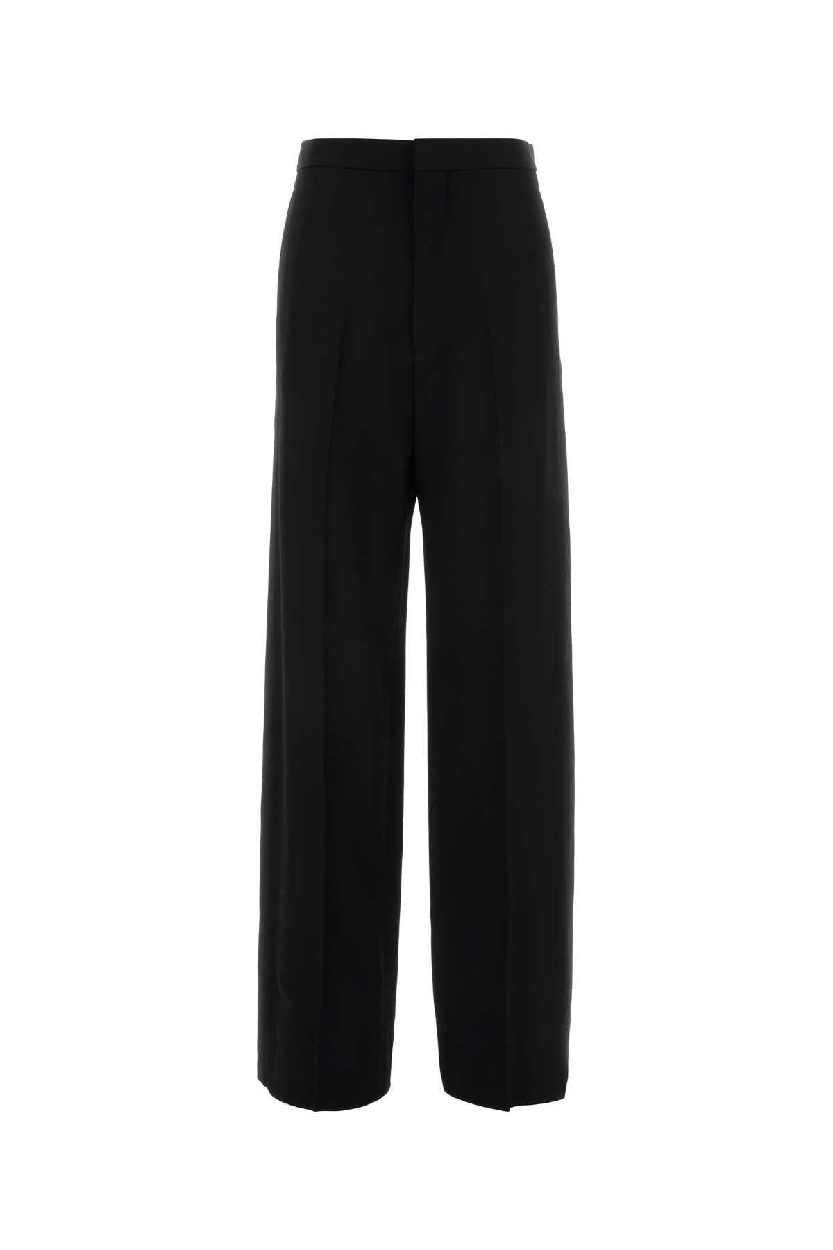 Balenciaga Black Wool Palazzo Pant Size 27" / US 4 / IT 40 - 1 Thumbnail