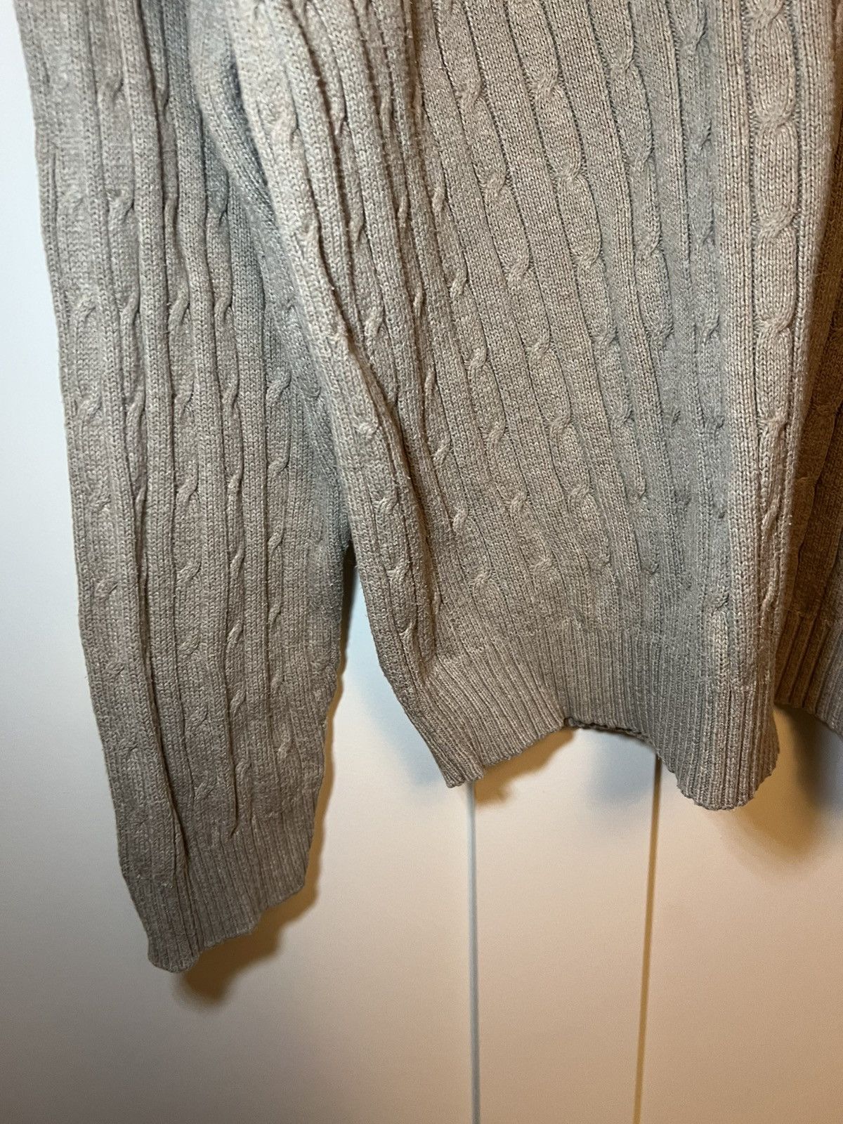 Arrow Vintage Arrow cable knit cotton cashmere blend sweater Size US XL / EU 56 / 4 - 5 Thumbnail
