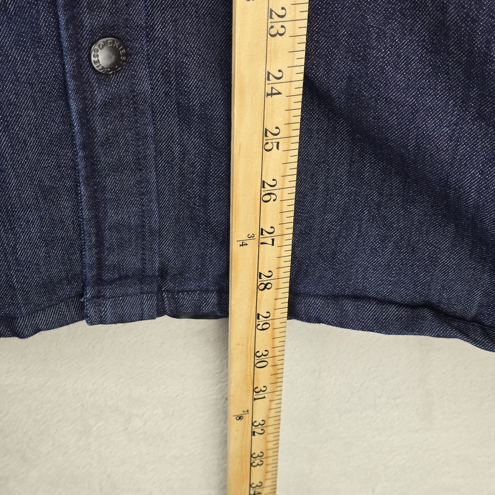 Dickies Dickies Skateboarding Denim Jacket Medium Hooded Y2K Size US M / EU 48-50 / 2 - 11 Thumbnail