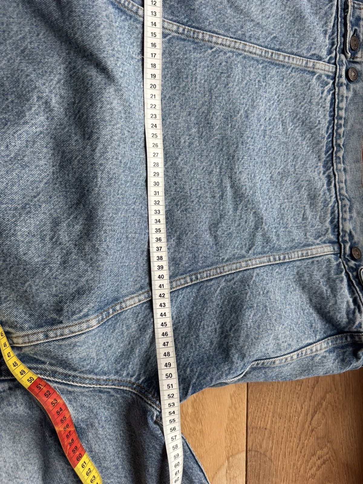 Levi's Vintage Clothing Vintage Levis Trucker Jacket Blanket Lined Denim Size US S / EU 44-46 / 1 - 9 Thumbnail