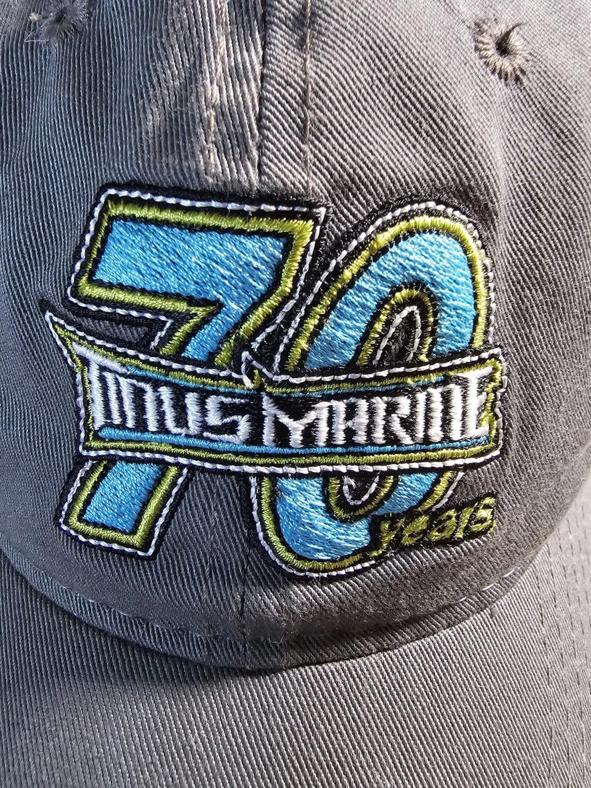 Designer Tinus Marine 70 Years Platinum Series Strap Meshback Hat Size ONE SIZE - 3 Thumbnail