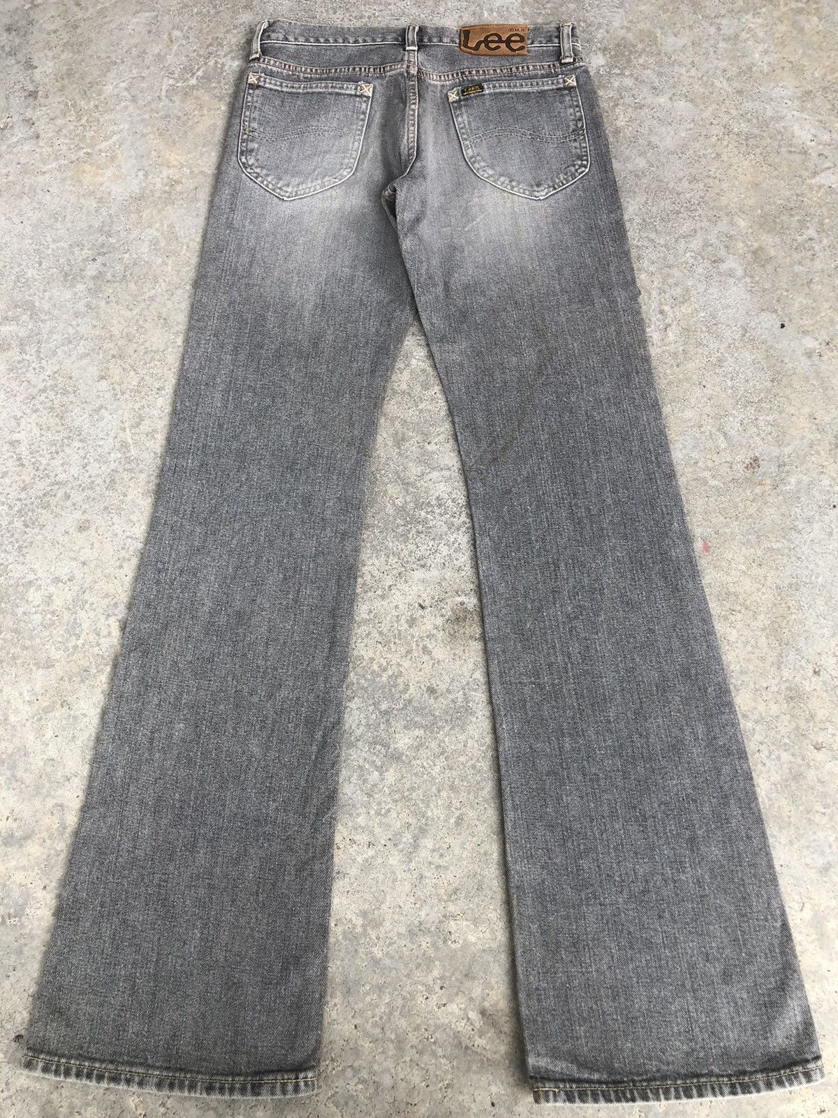 If Six Was Nine Japanese Lee Flared Jeans Distressed Jeans Size US 29 - 2 Thumbnail