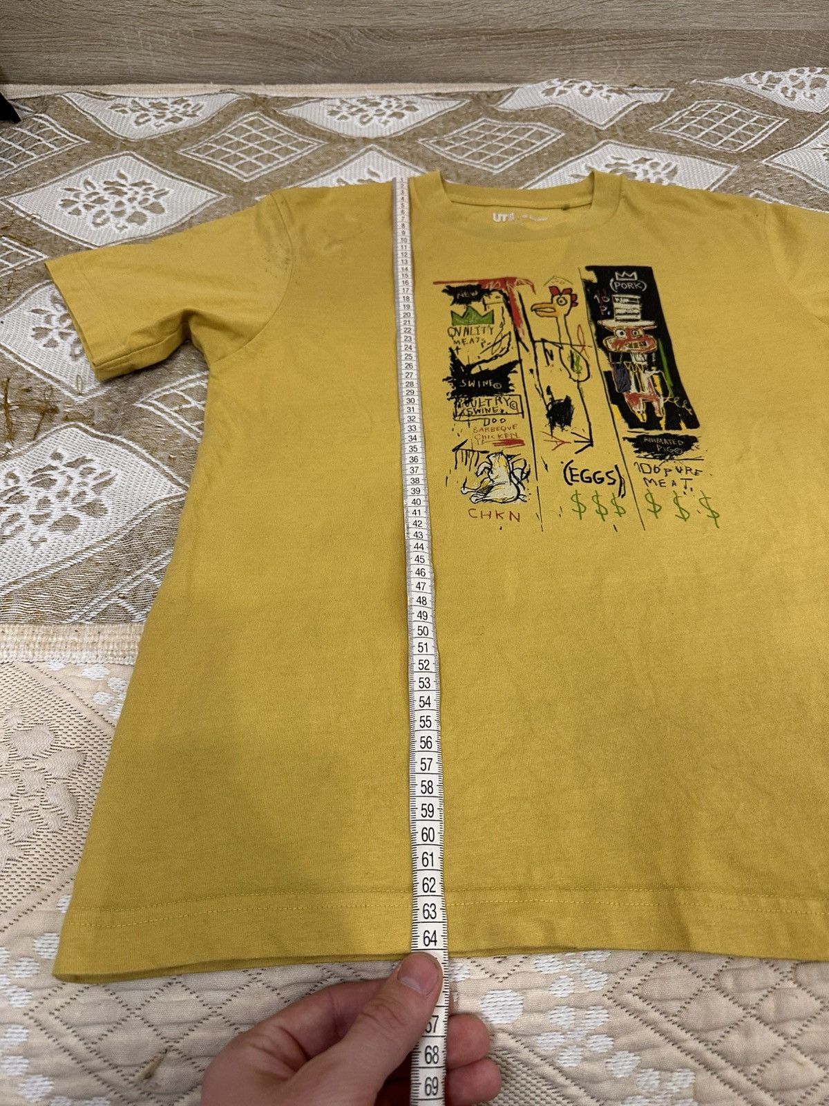 Jean-Michel Basquiat 🔥 Uniqlo x Jean Michel Basquiat Pop Graphic Tee T Shirt Y2K Size US S / EU 44-46 / 1 - 11 Thumbnail