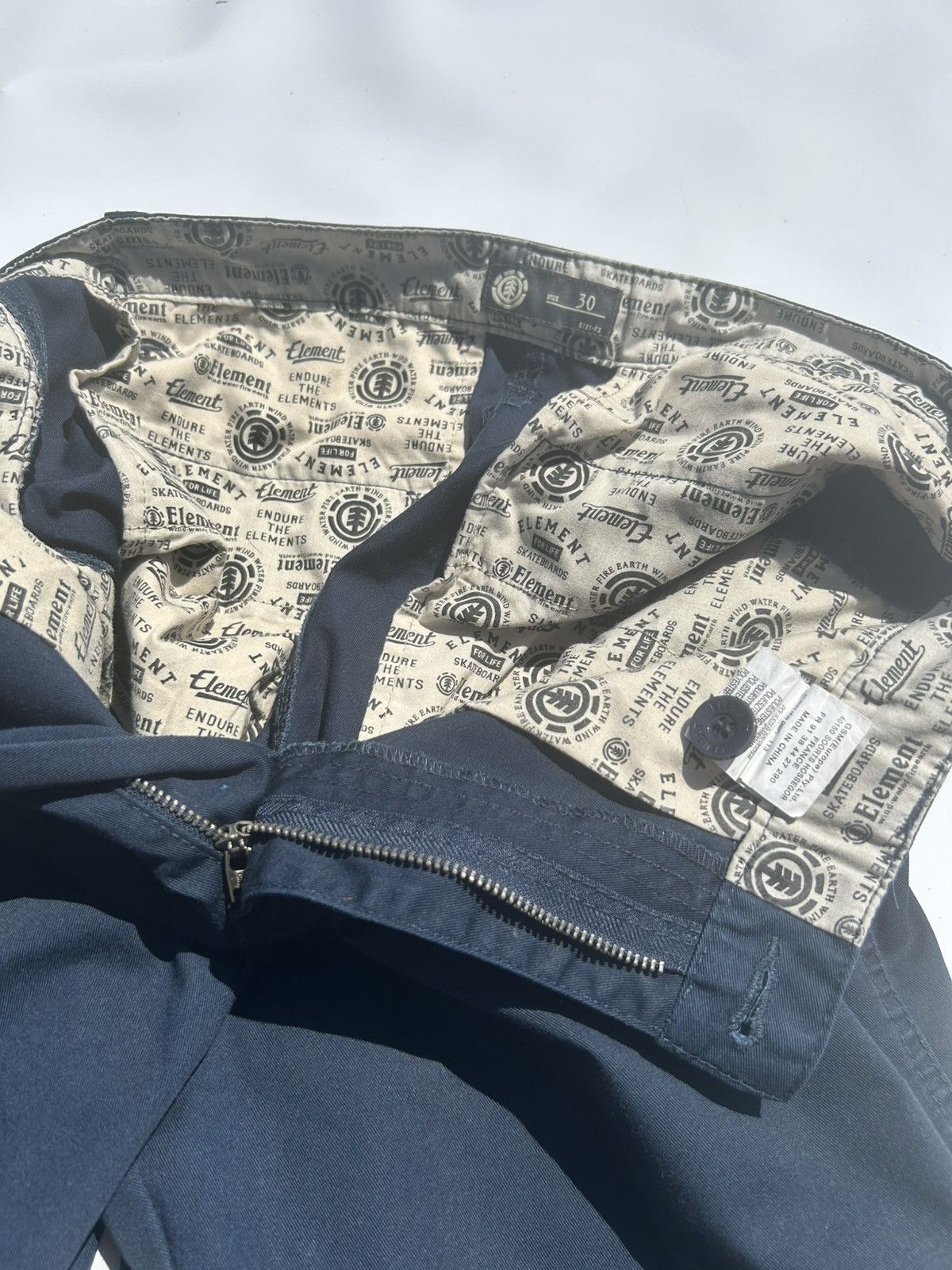 Element Element Navy Skateboard Chino Shorts Streetwear Size 30 Size US 30 / EU 46 - 8 Thumbnail