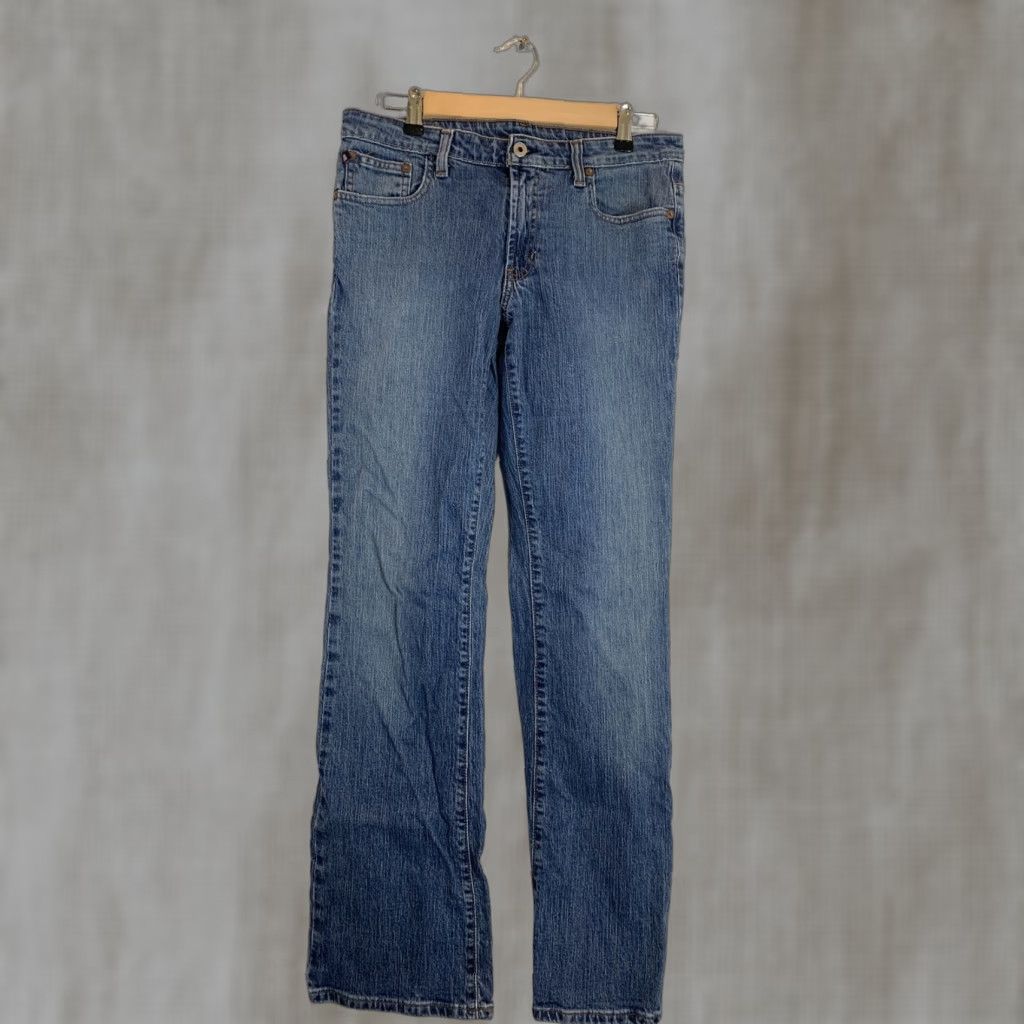 Polo Ralph Lauren VINTAGE Polo Ralph Lauren Jeans Company Womens Jeans Bootcut Stretch 10 Blue 100% Cotton Mid Rise 33in Inseam Womens Jeans Size 32" / US 10 / IT 46 - 1 Thumbnail