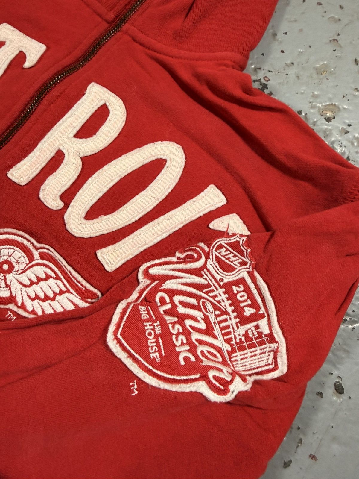 NHL Detroit Red Wings Quarterzip Sweater Size US M / EU 48-50 / 2 - 4 Thumbnail