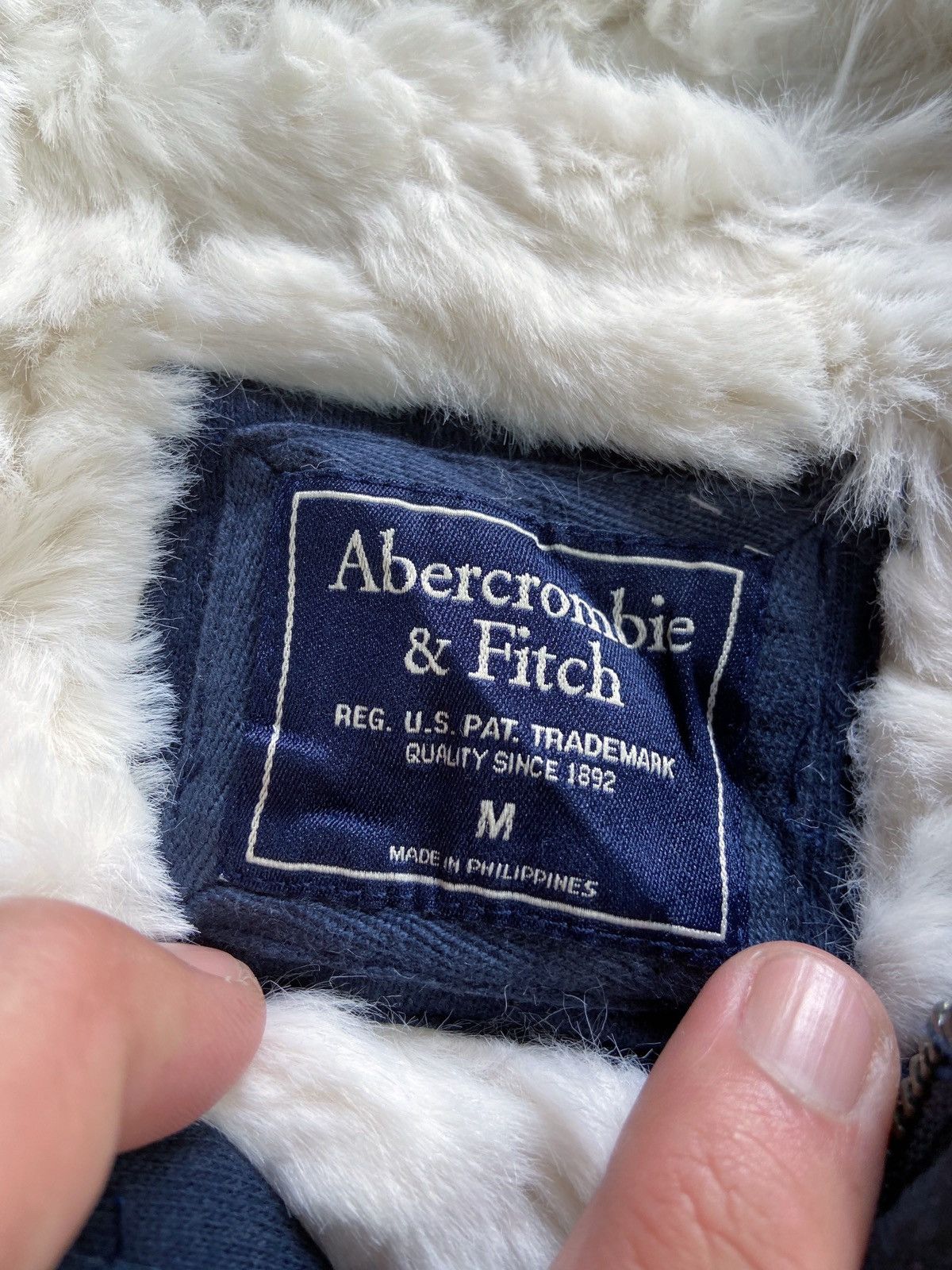 Abercrombie & Fitch ABERCOMBIE SHERPA ZIP HOODIE Size US M / EU 48-50 / 2 - 10 Thumbnail