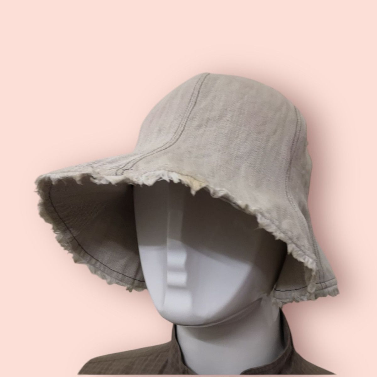 Other RARE DENIM BUCKET HAT JAPAN DESIGNER Size ONE SIZE - 12 Thumbnail