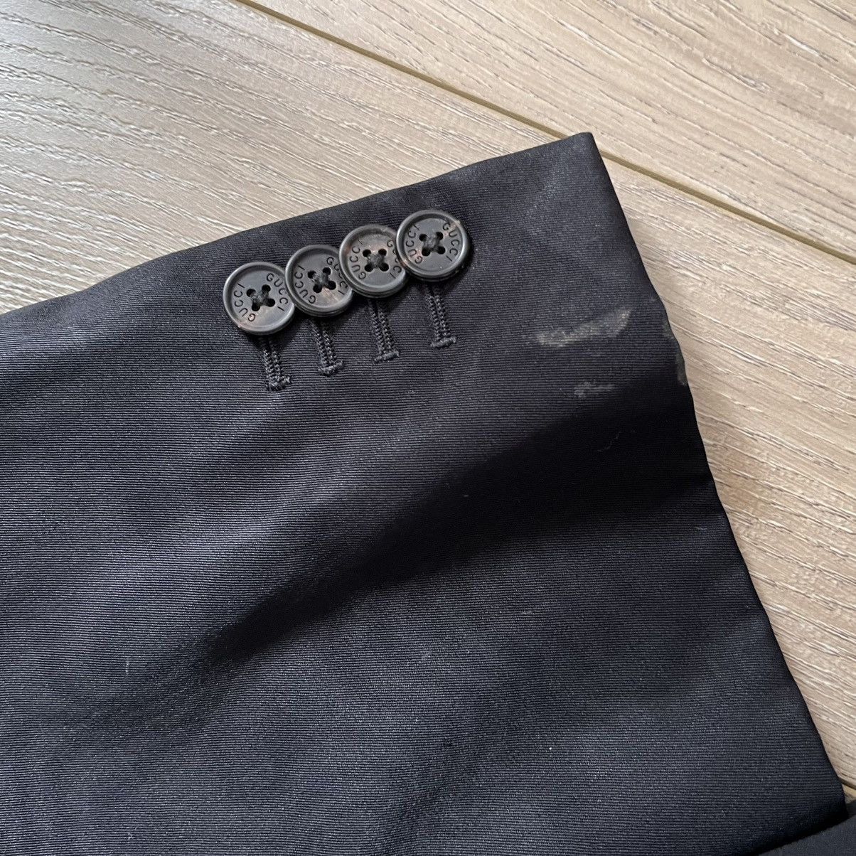 Gucci Gucci Wool Jacket Black With Monogram Lining Size 50R - 4 Thumbnail
