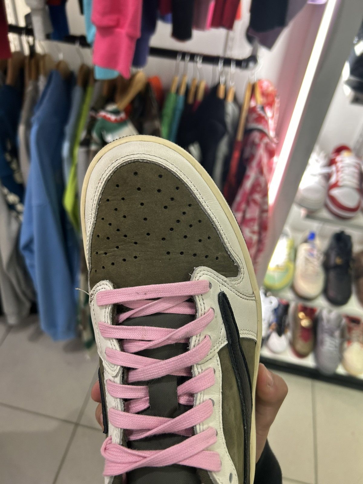 Jordan Brand × Travis Scott Jordan 1 low travis scott medium olive Size US 9 / EU 42 - 9 Thumbnail