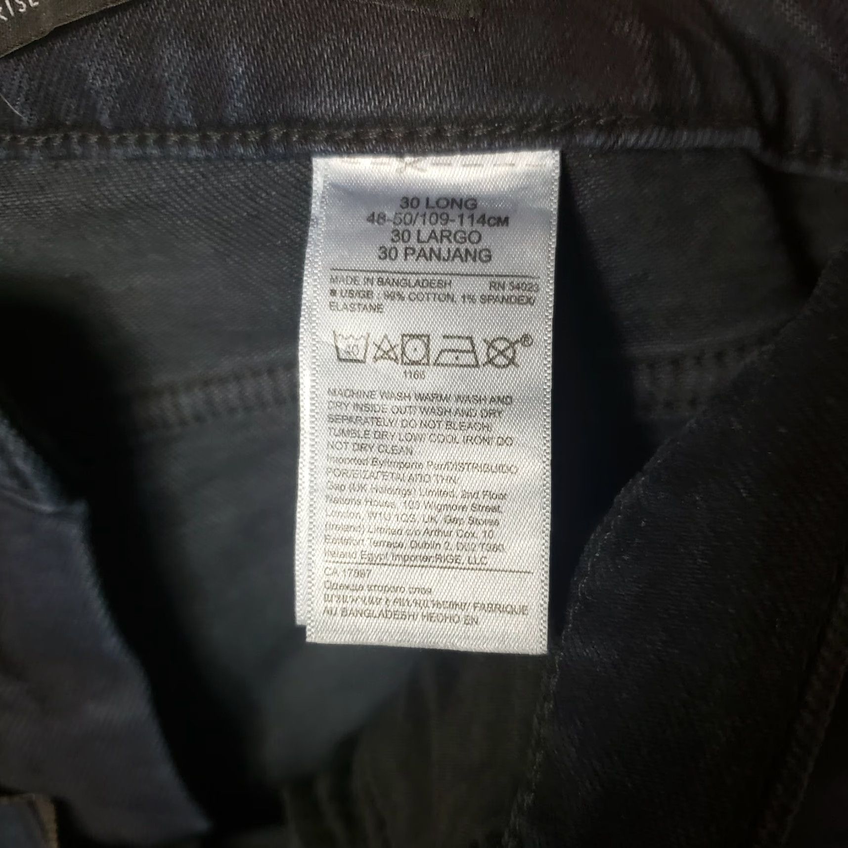 Banana Republic Banana Republic Premium Denim High-Rise Straight Jeans Size 30L Women Size 30" / US 8 / IT 44 - 7 Thumbnail