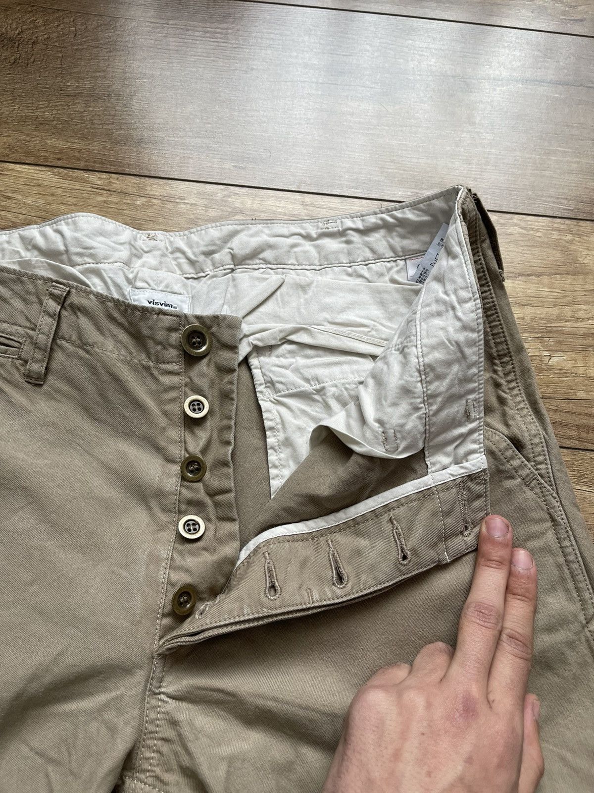 Visvim Visvim High Water HW Chino Pants Trousers Size US 34 / EU 50 - 12 Thumbnail
