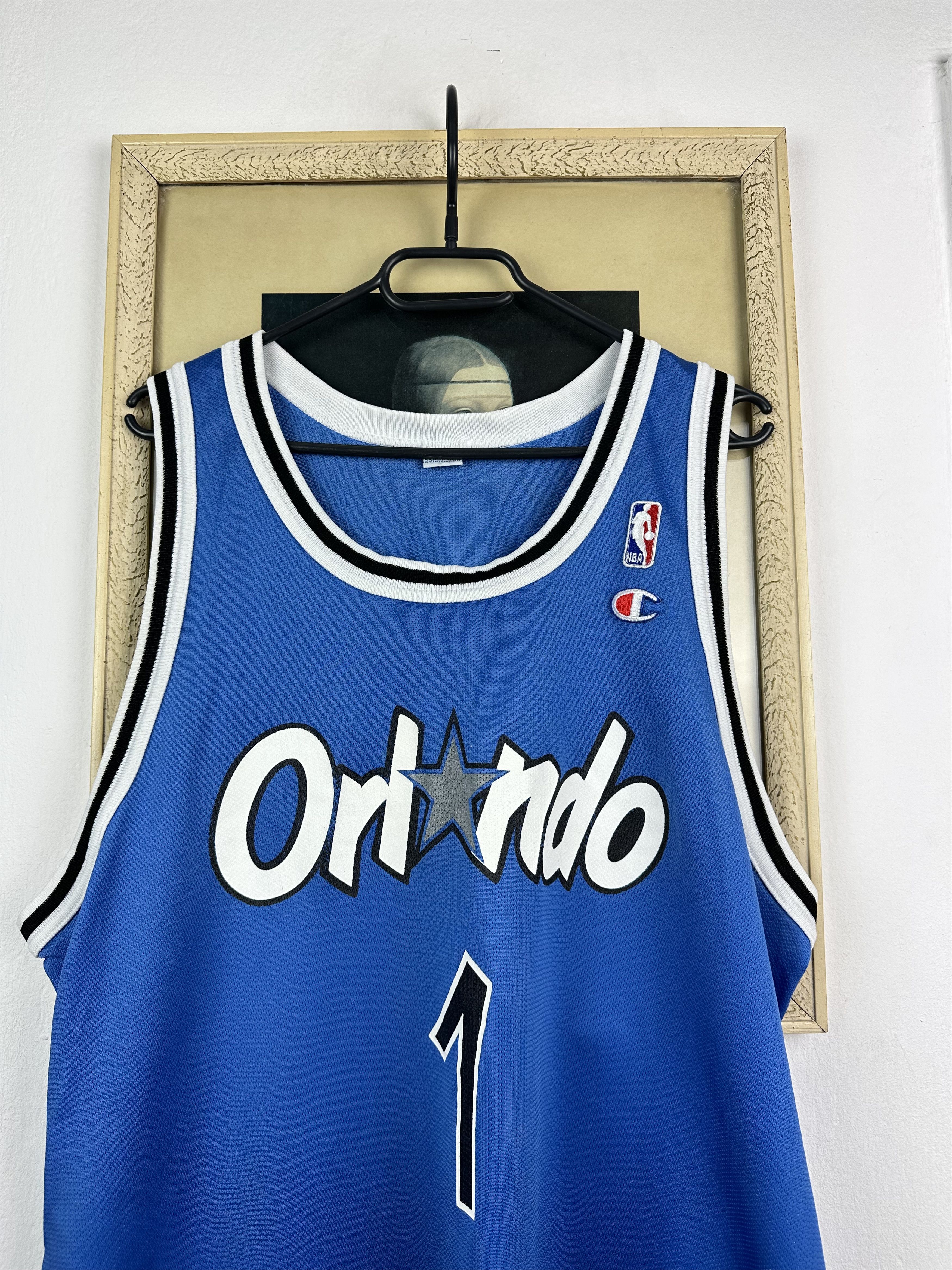 Champion × NBA × Vintage Vintage Orlando Magic Hardaway Champion NBA Jersey Shirt Size US XL / EU 56 / 4 - 2 Thumbnail