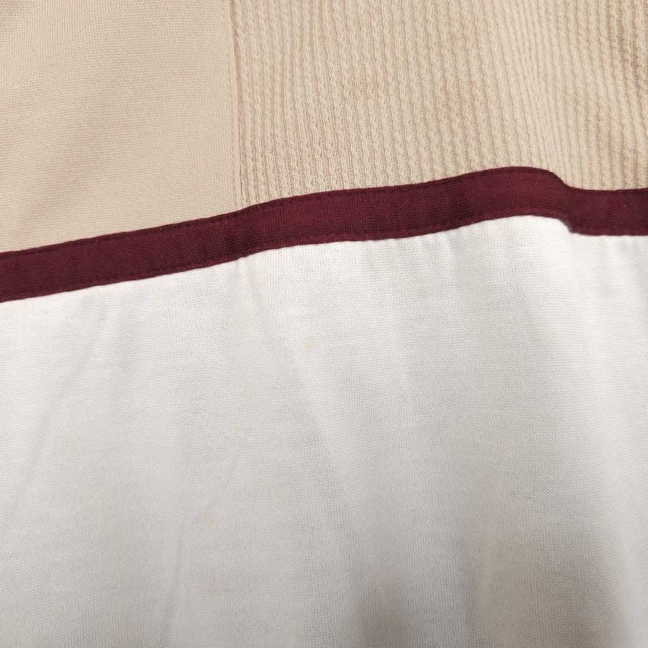 Vintage Vintage Classics Polo Shirt Mens Size Large Beige Red 90s Size US L / EU 52-54 / 3 - 2 Thumbnail