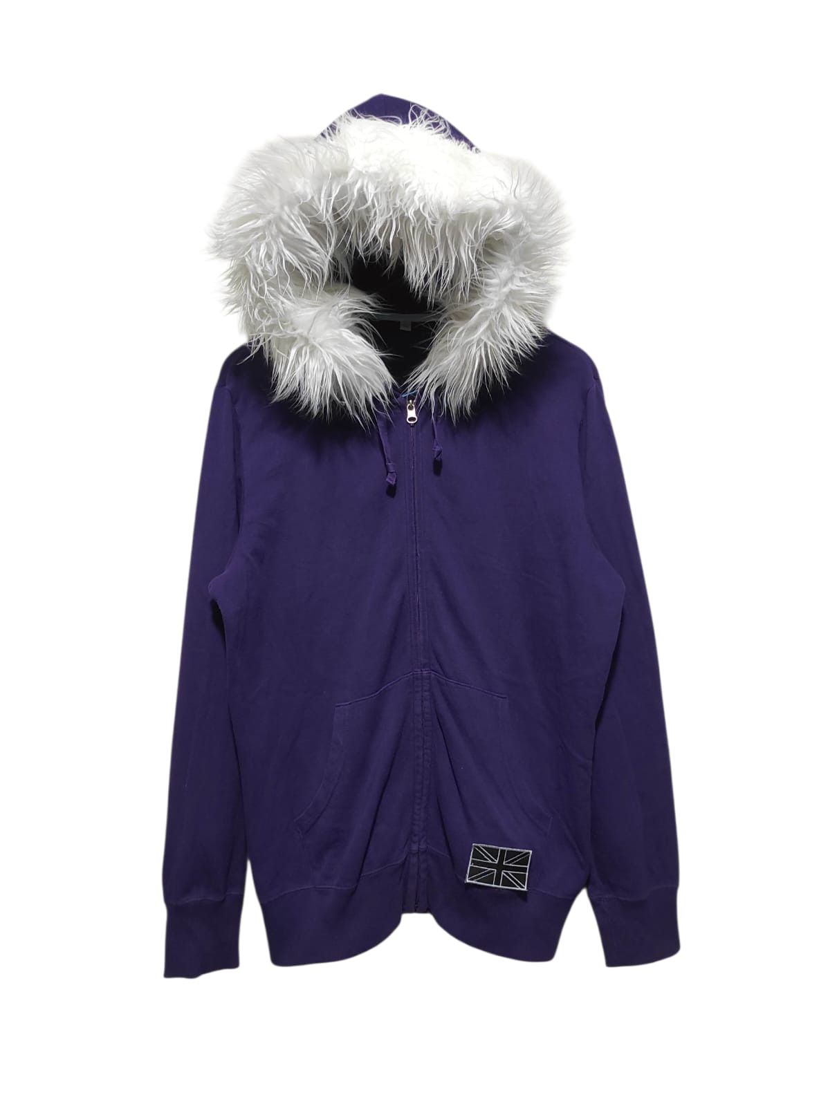 Uniqlo Uniqlo Purple zip Fur Hoodie LGB IfSixWasNine style Size US L / EU 52-54 / 3 - 1 Thumbnail