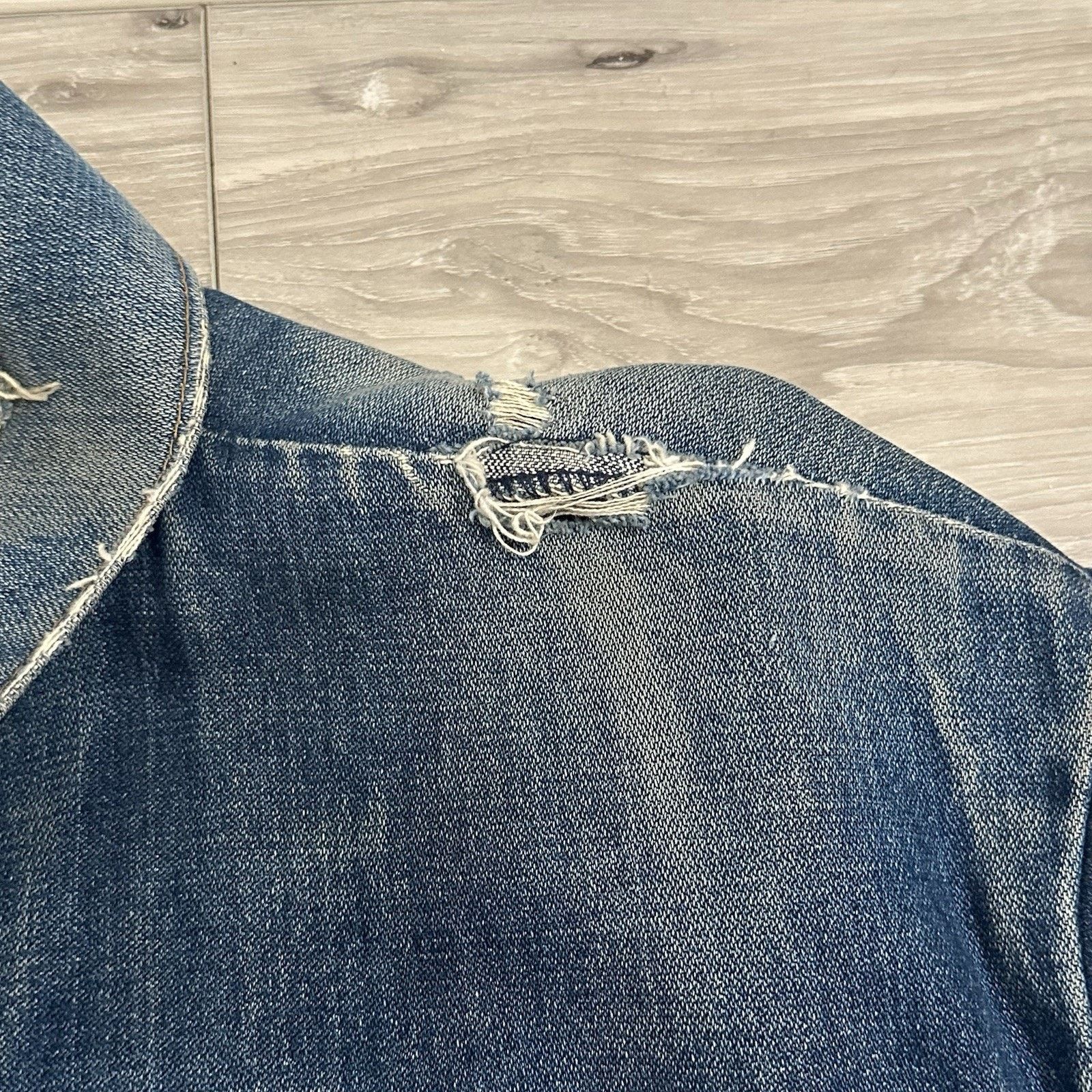 Saddlebred Vintage 70s Saddle King Western Denim Jacket Large Cowboy Size US L / EU 52-54 / 3 - 6 Thumbnail