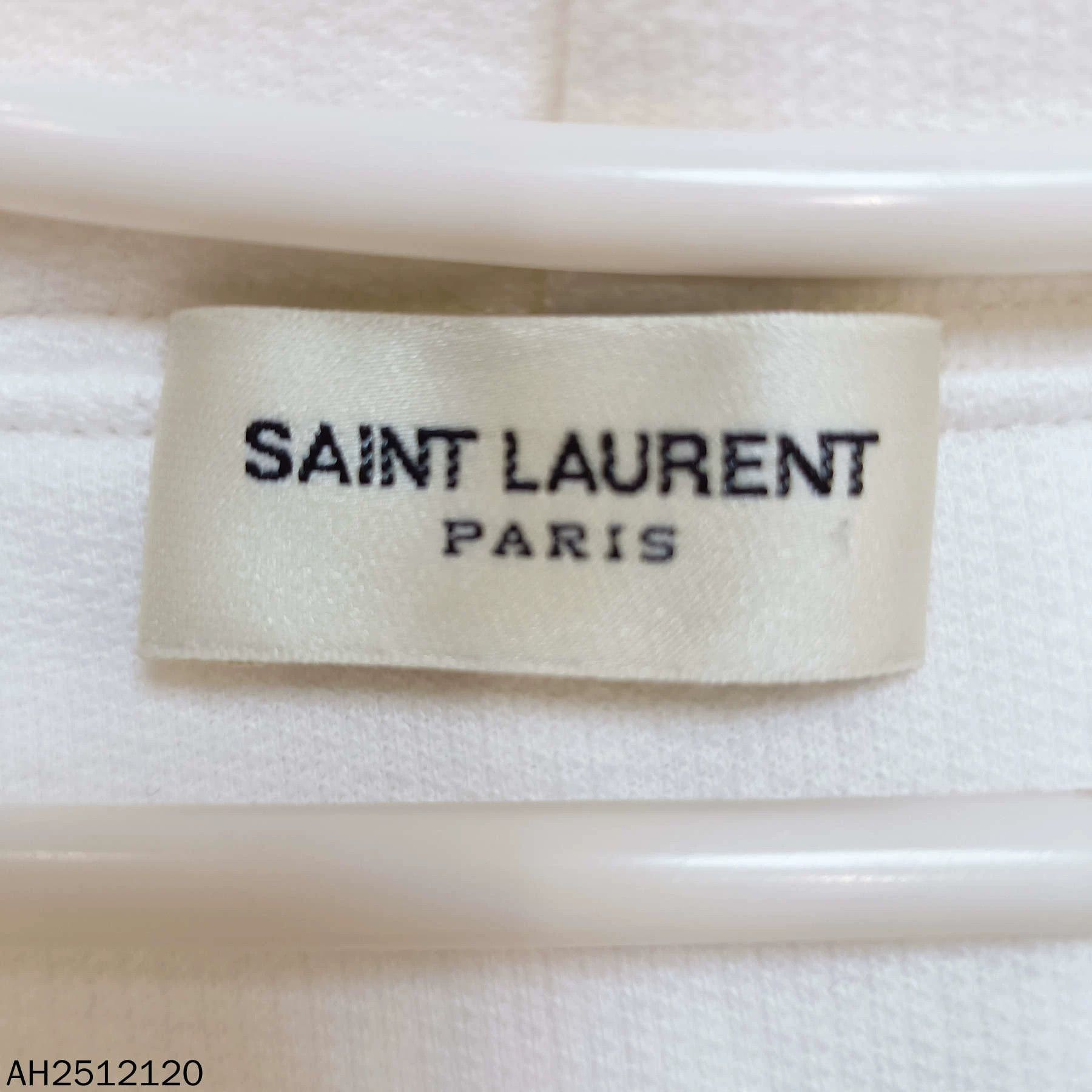 Saint Laurent Paris Saint Laurent Paris Logo printed kangaroo pocket hoodie-250 Size US M / EU 48-50 / 2 - 3 Thumbnail