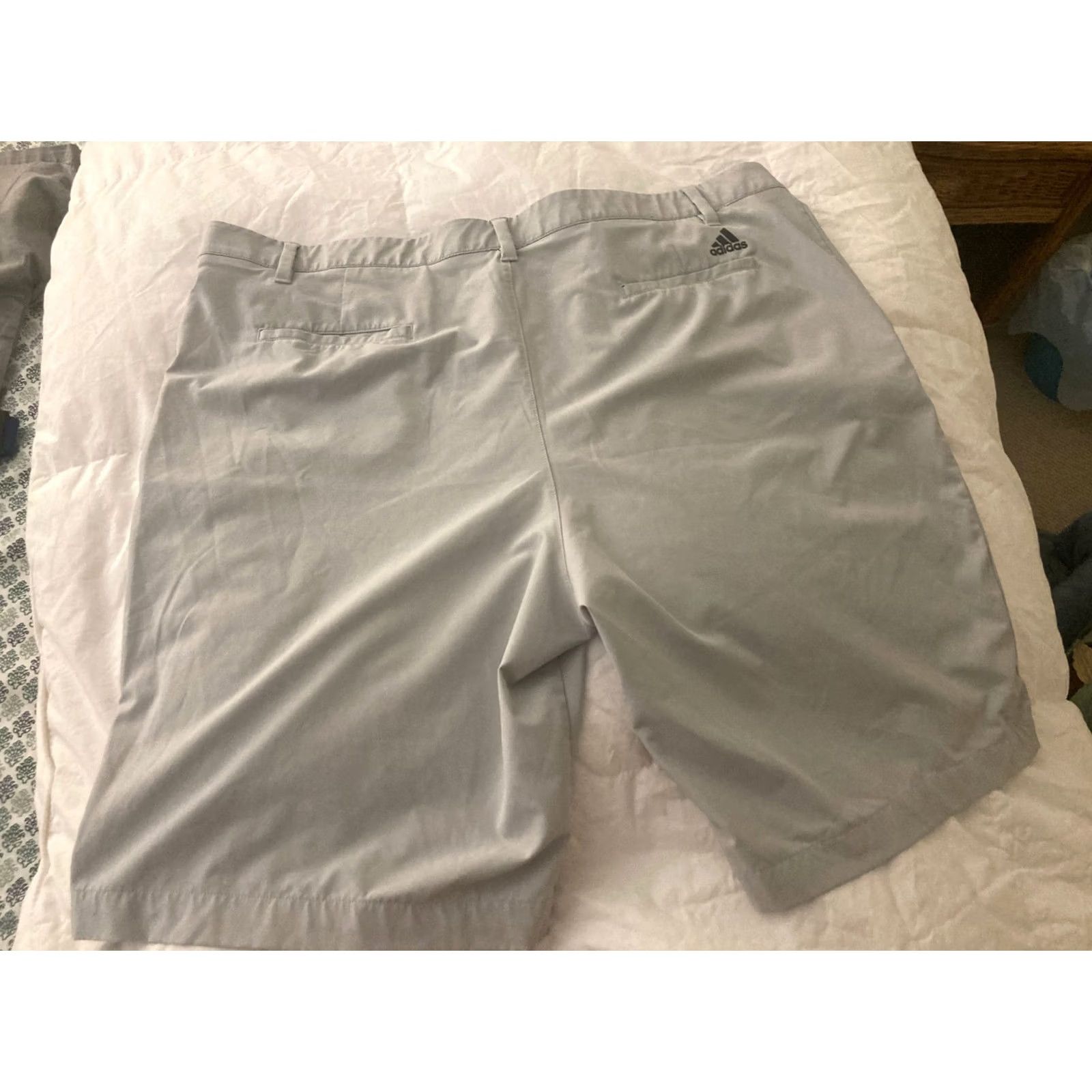 Adidas Adidas Mens Bermuda Golf Shorts 42 Beige Regular Size 42 Performance Mens Size US 42 / EU 58 - 4 Thumbnail