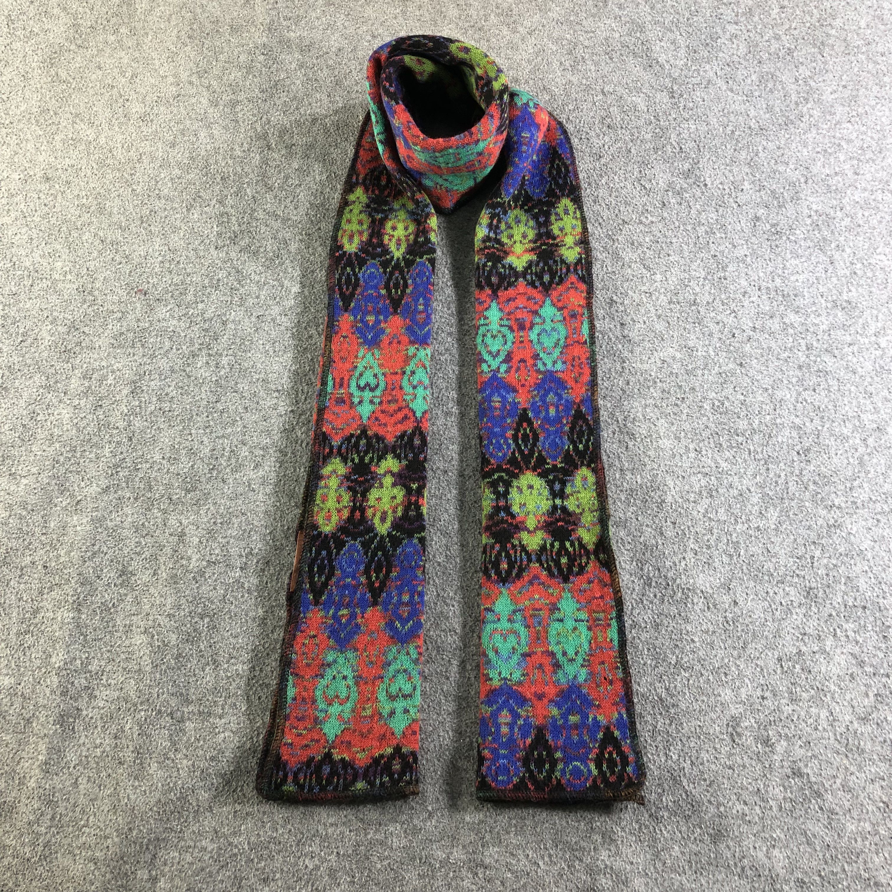 Missoni Missoni Abstract Wool Scarf Muffler Neckwear V2148 Size ONE SIZE - 1 Thumbnail