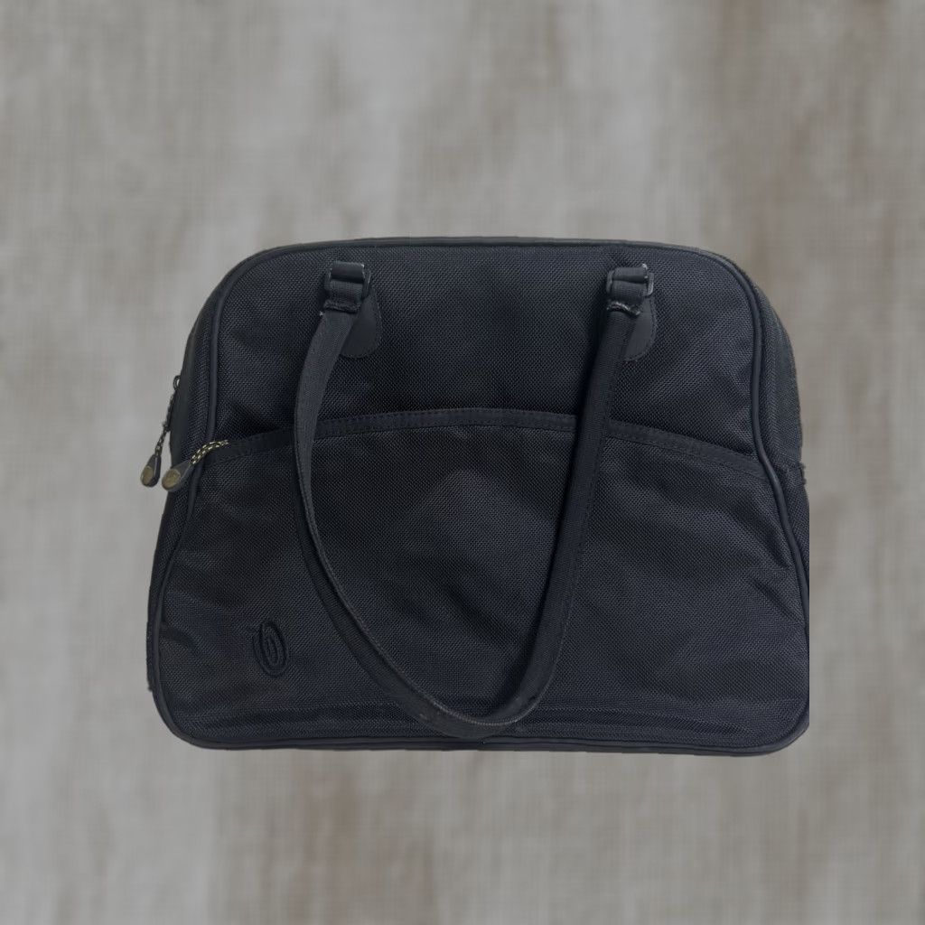 Vintage Timbuk2 Marina Computer Padded Laptop Handbag Shoulder Bag Black - Medium Women’s Nylon Exterior Padded Laptop Case Bag Size ONE SIZE - 1 Thumbnail