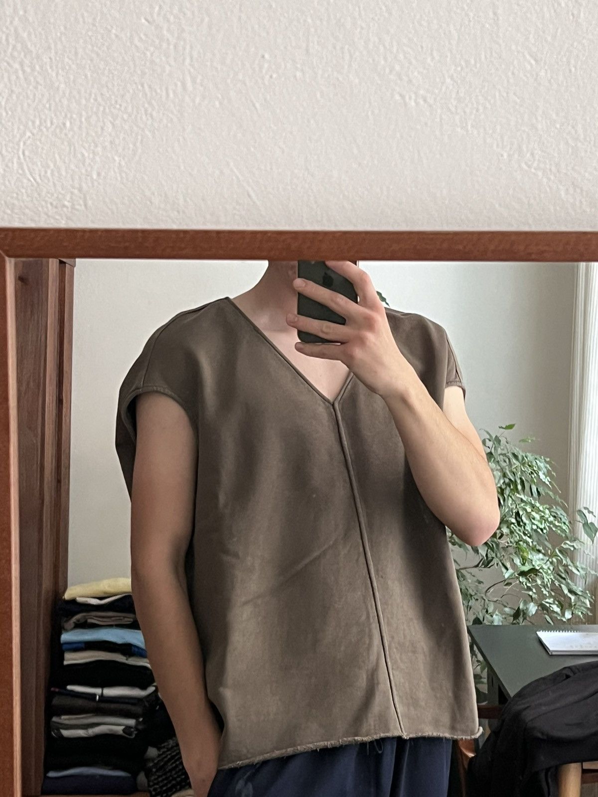 Rick Owens Drkshdw Rick Owens DrkShdw Sleeveless sweatshirt avant garde Size US S / EU 44-46 / 1 - 8 Thumbnail