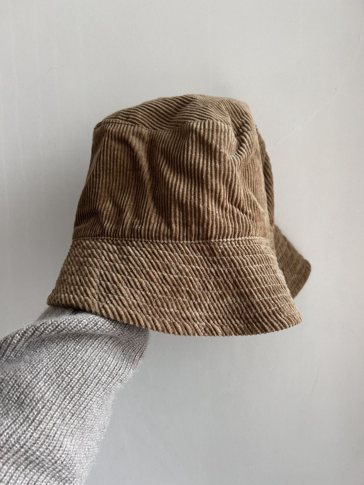 Engineered Garments chestnut corduroy bucket hat