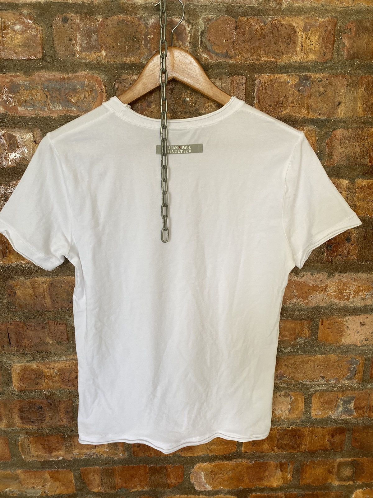 Jean Paul Gaultier 1990s JPG Swarovski Neck logo Size S / US 4 / IT 40 - 11 Thumbnail