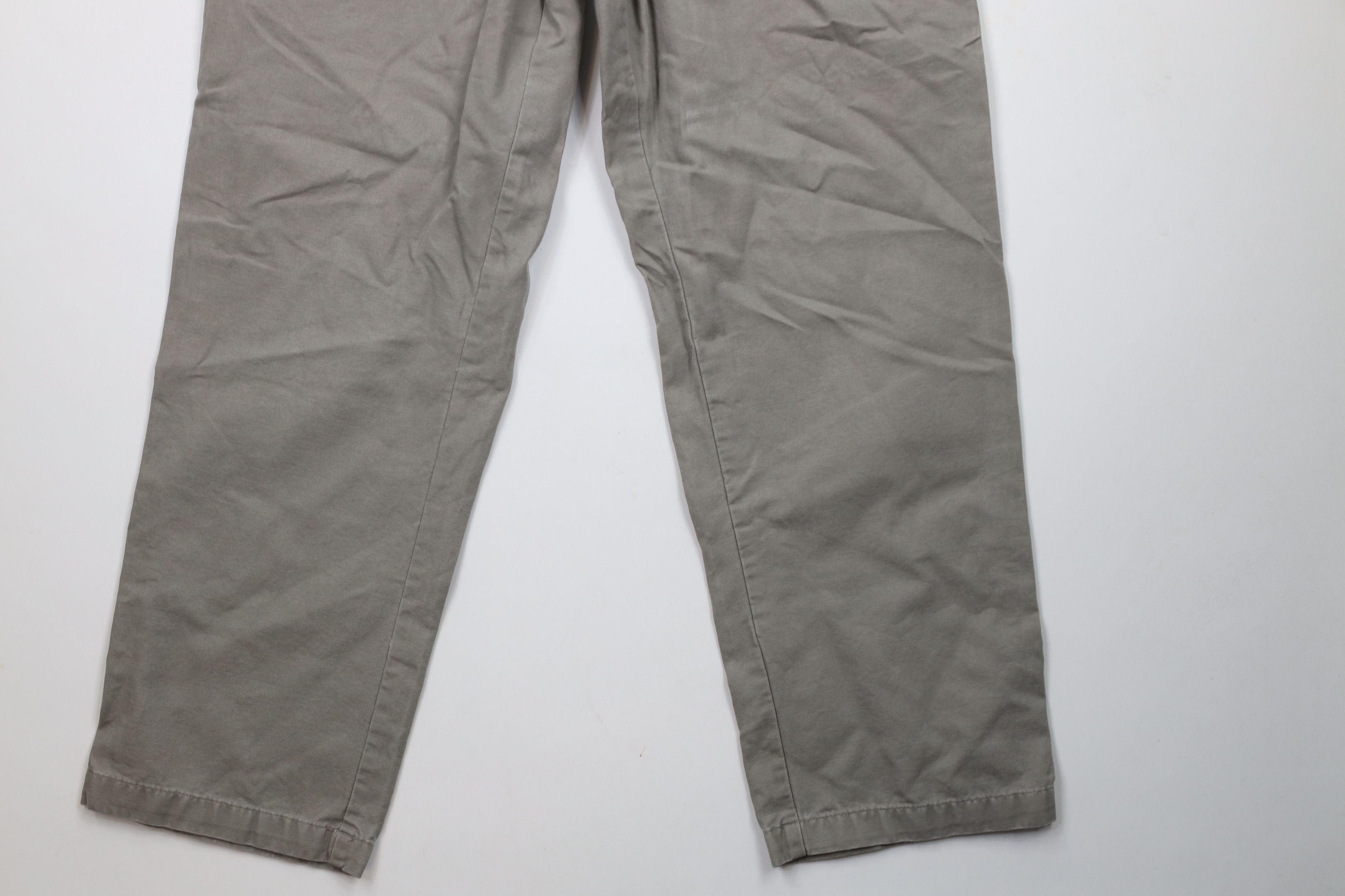 Columbia × Vintage Vintage Y2K Columbia Relaxed Canvas Wide Leg Pants Cotton Size US 36 / EU 52 - 4 Thumbnail