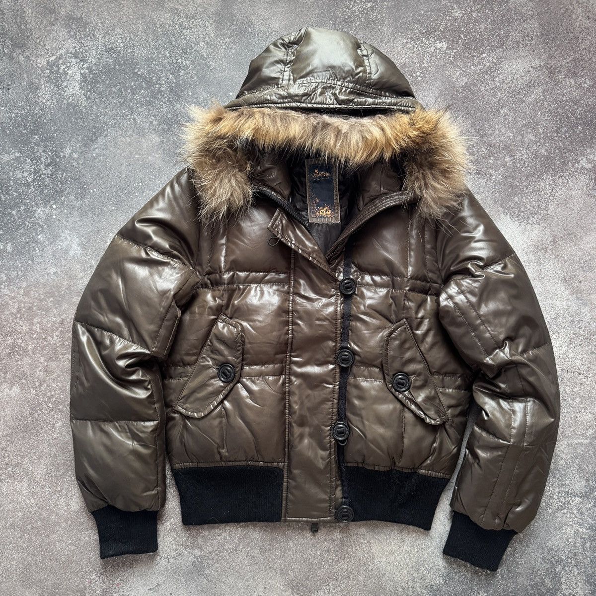Hysteric Glamour Y2K Vintage Alaska Style Faux Fur Hooded Puffer Down Jacket Size M / US 6-8 / IT 42-44 - 3 Thumbnail