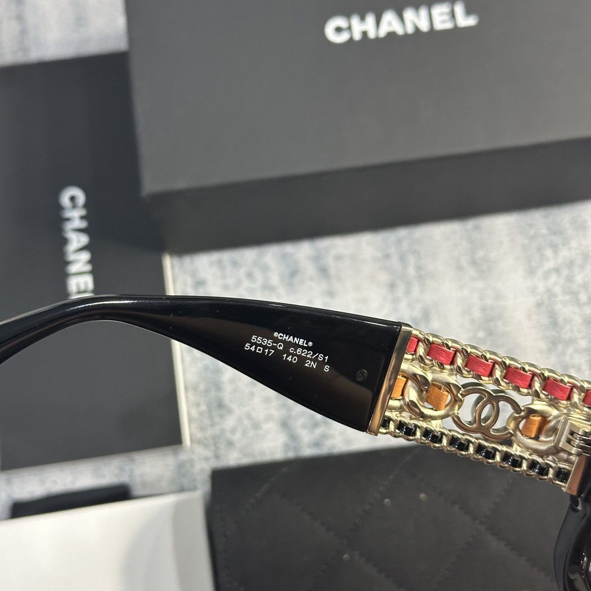 Chanel CHANEL 0CH5535Q C622S1 SUNGLASSES Size ONE SIZE - 9 Thumbnail