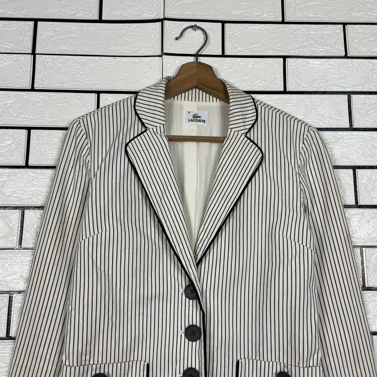Lacoste Lacoste Stripe Women Jacket Size S / US 4 / IT 40 - 2 Thumbnail