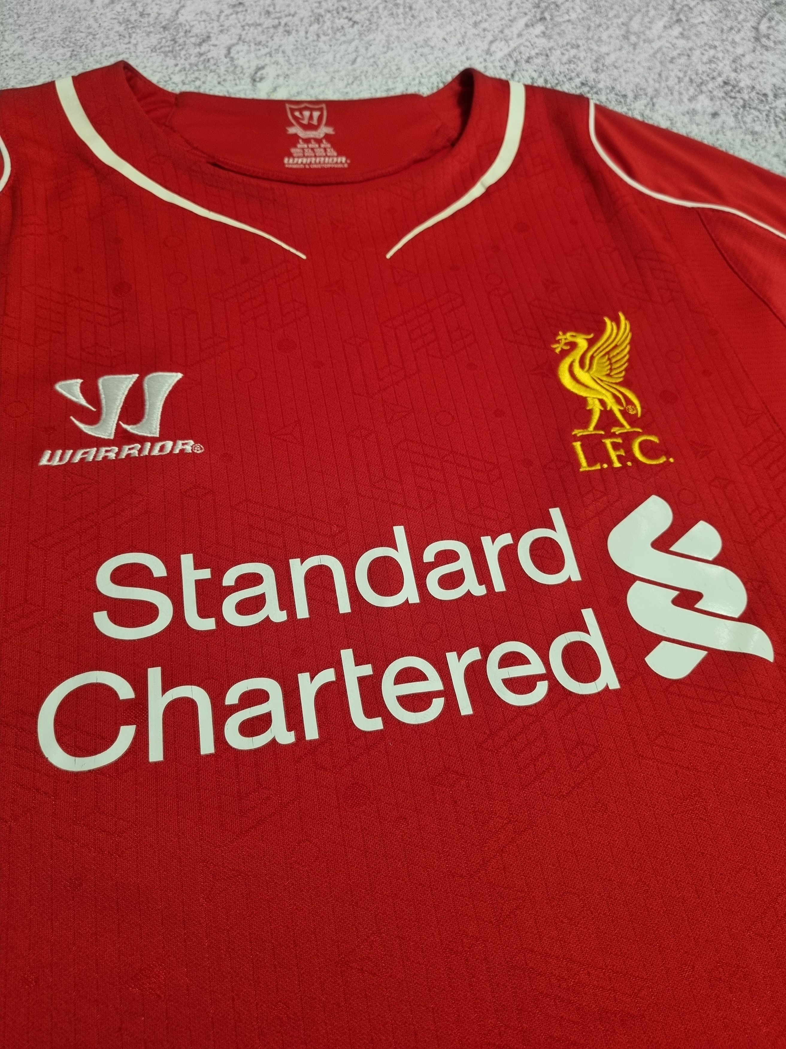 Warrior Liverpool FC Warrior Home Shirt 2013/14 Standard Chartered Size US L / EU 52-54 / 3 - 3 Thumbnail