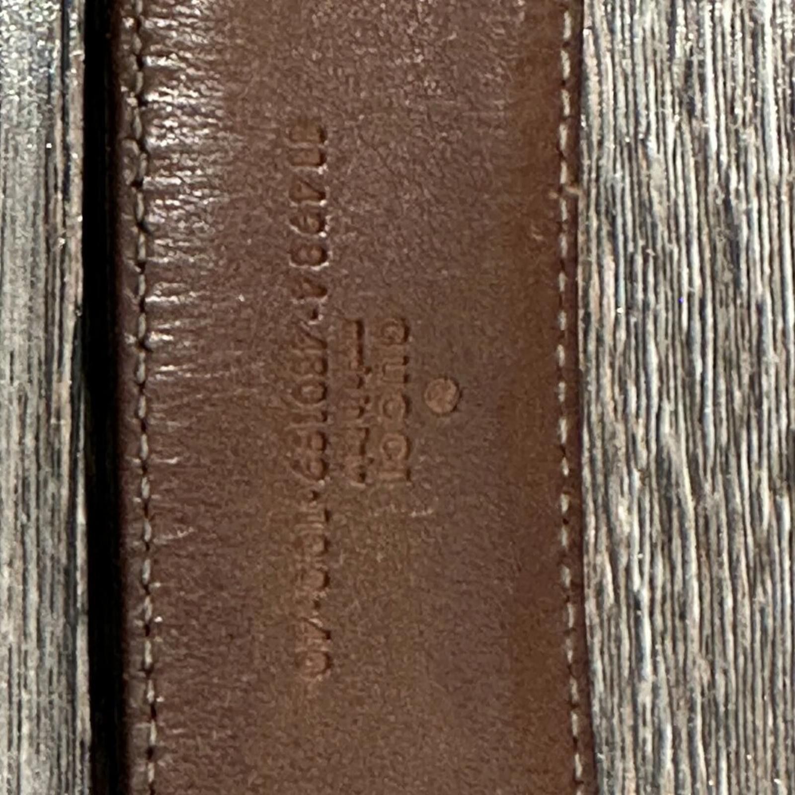 Gucci Gucci Leather and Fabric Belt – No Buckle – 5/10 Condition Size ONE SIZE - 8 Thumbnail