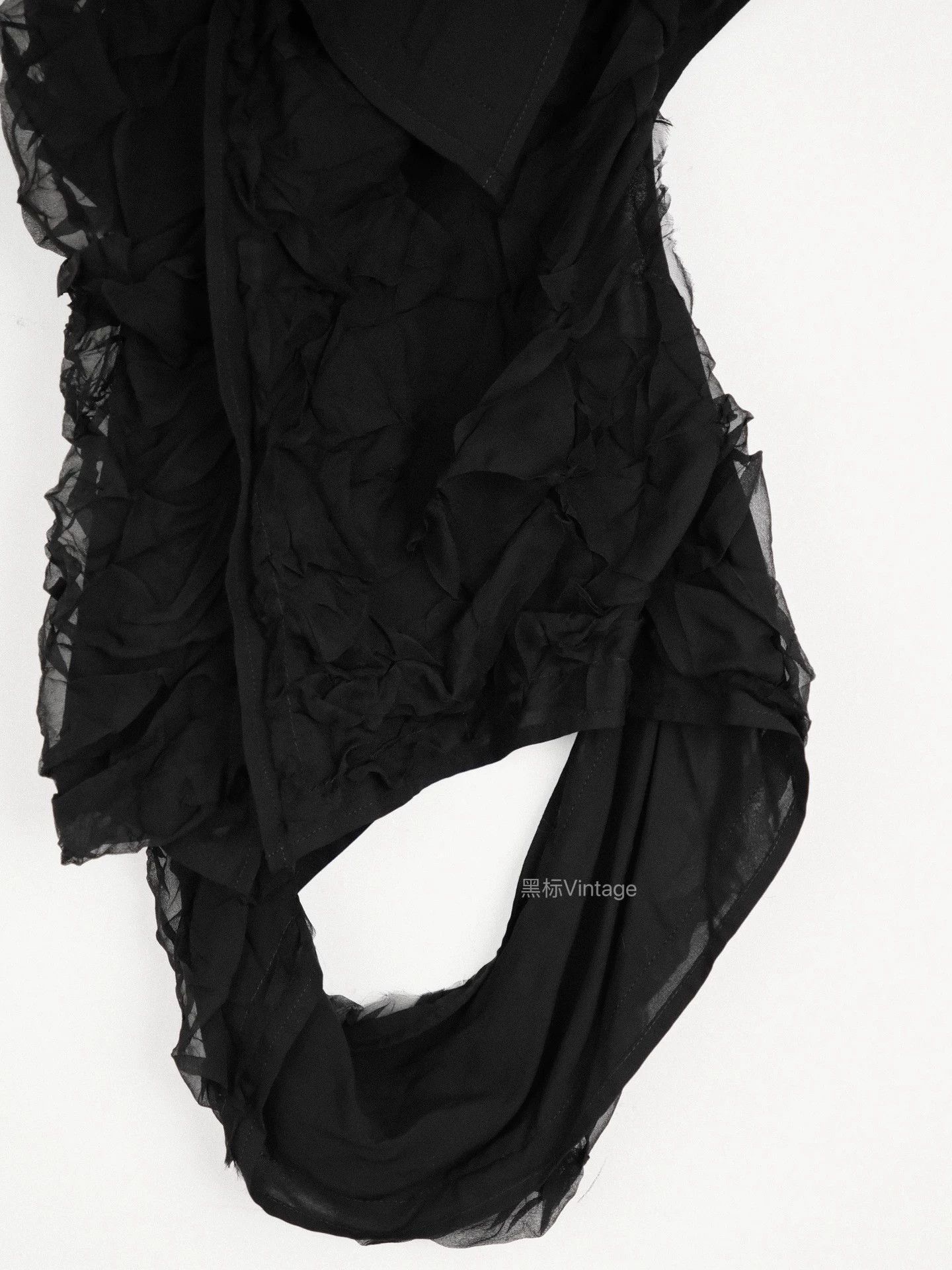 Yohji Yamamoto Yohji Yamamoto 25ss Dry Leaf Butterfly Pleated Vest Size S / US 4 / IT 40 - 5 Thumbnail