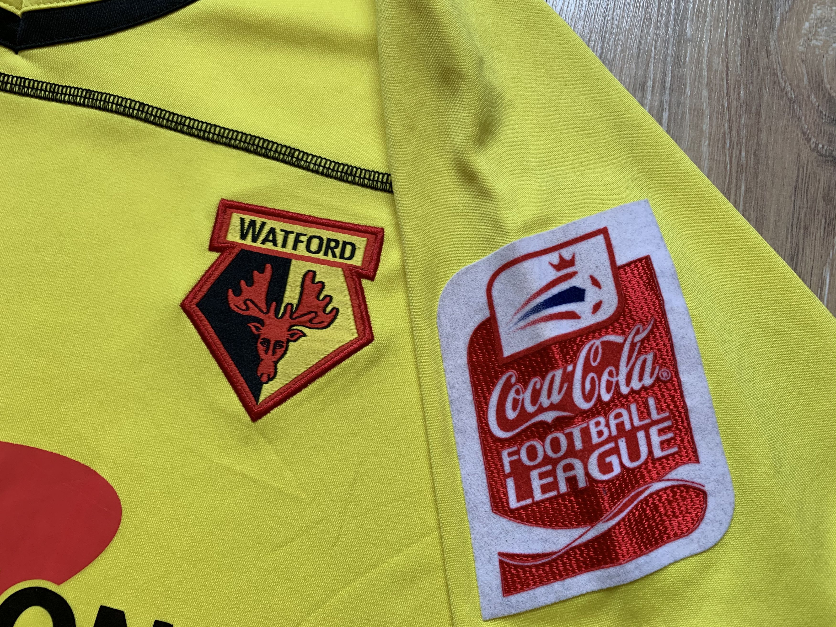 Joma × Vintage Rare Watford Joma Home Andrews #8 2009-2010 Size US M / EU 48-50 / 2 - 6 Thumbnail