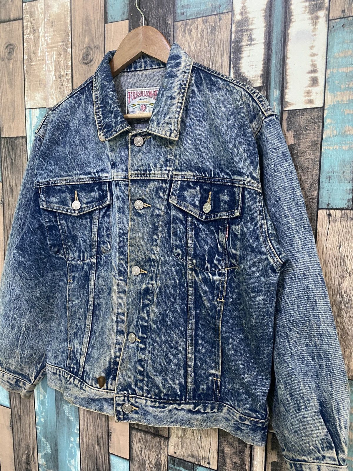 Other Vintage Betty Smith Stone Wash Denim Jacket Size US M / EU 48-50 / 2 - 2 Thumbnail
