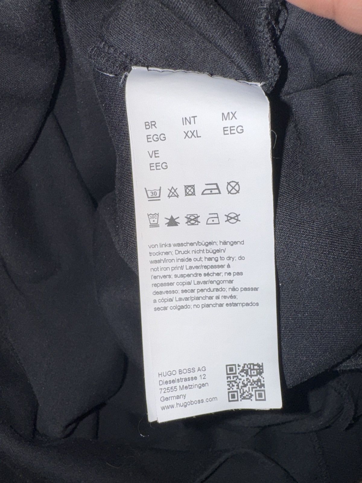 Hugo Boss Hugo Boss Salbo Circle Double Faced Sweatshirt Size US XL / EU 56 / 4 - 8 Thumbnail