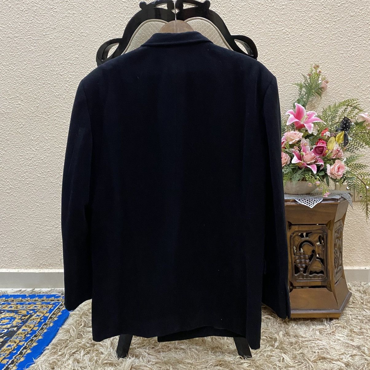 Issey Miyake ☀️ 80's Issey Miyake wool double breast classic jacket Size US M / EU 48-50 / 2 - 4 Thumbnail